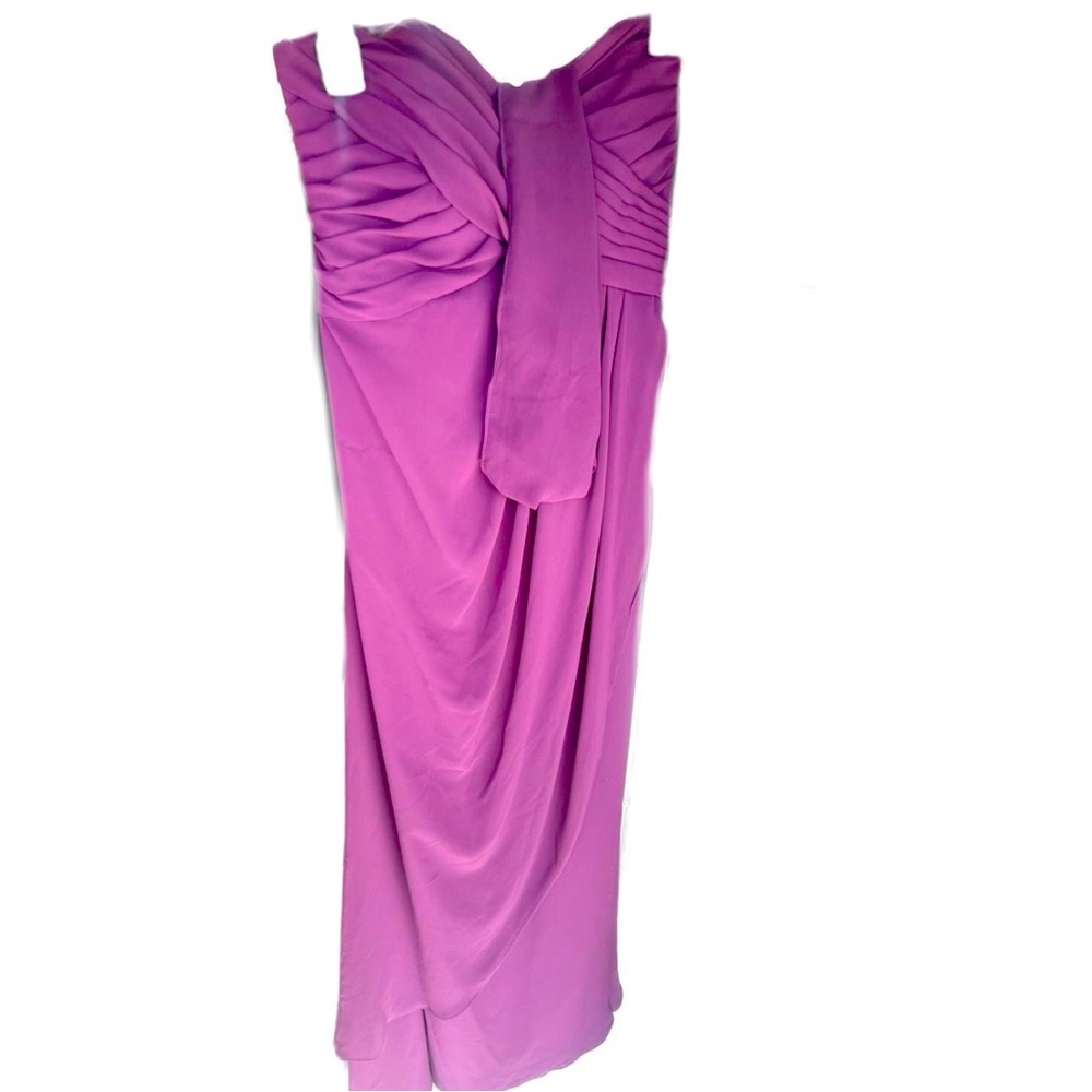 Formal Strapless Maxi Dress